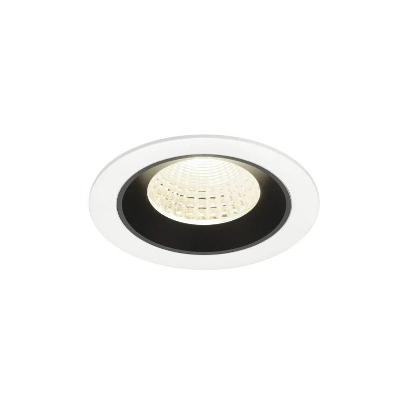 SLV LED Inbouwarmatuur Ø90mm | 12W 4000K 1900lm 940 IP20 | DALI | NUMINOS