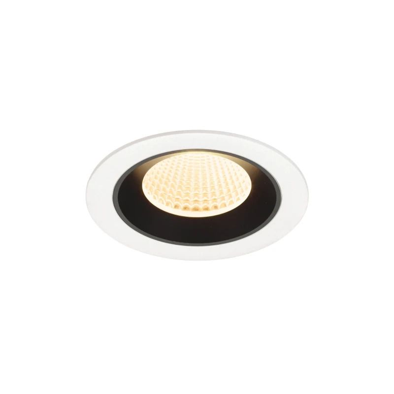 SLV LED Inbouwarmatuur Ø90mm | 12W 3000K 1800lm 930 IP20 | DALI | NUMINOS