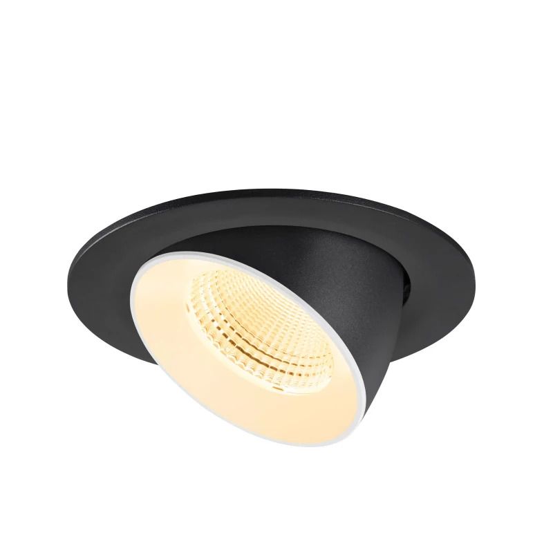 SLV LED Inbouwarmatuur Ø145mm | 17W 3000K 2500lm 930 IP20 | DALI | NUMINOS