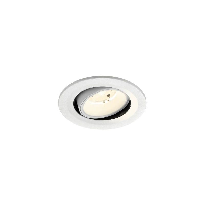 SLV LED Inbouwarmatuur Ø90mm | 6.7W 4000K 1050lm 940 IP20 | DALI | NUMINOS