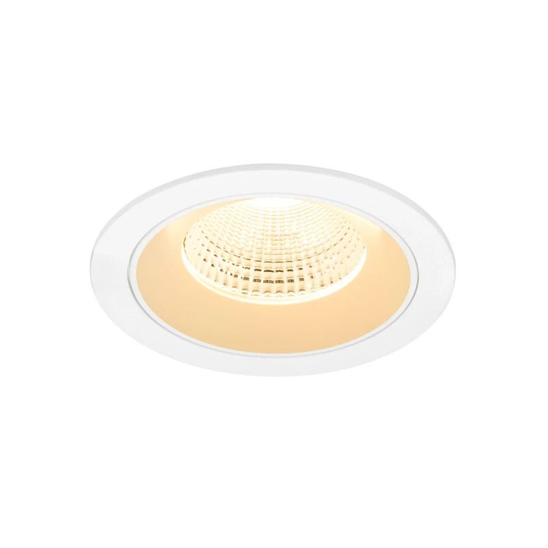SLV LED Inbouwarmatuur Ø120mm | 17W 3000K 2500lm 930 IP20 | DALI | NUMINOS