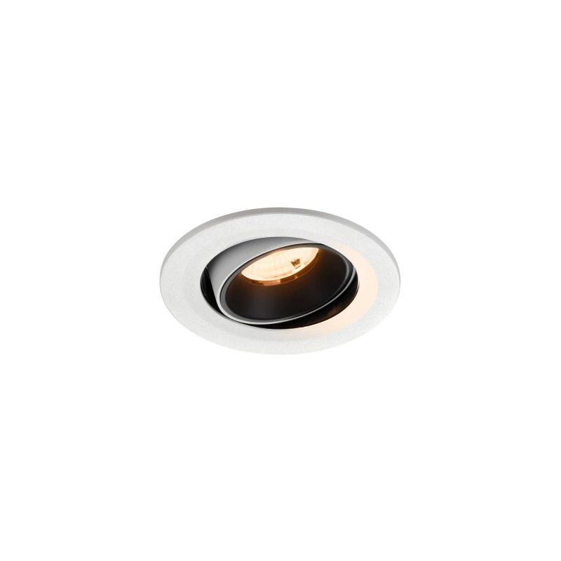 SLV LED Inbouwarmatuur Ø90mm | 6.7W 2700K 1000lm 927 IP20 | DALI | NUMINOS