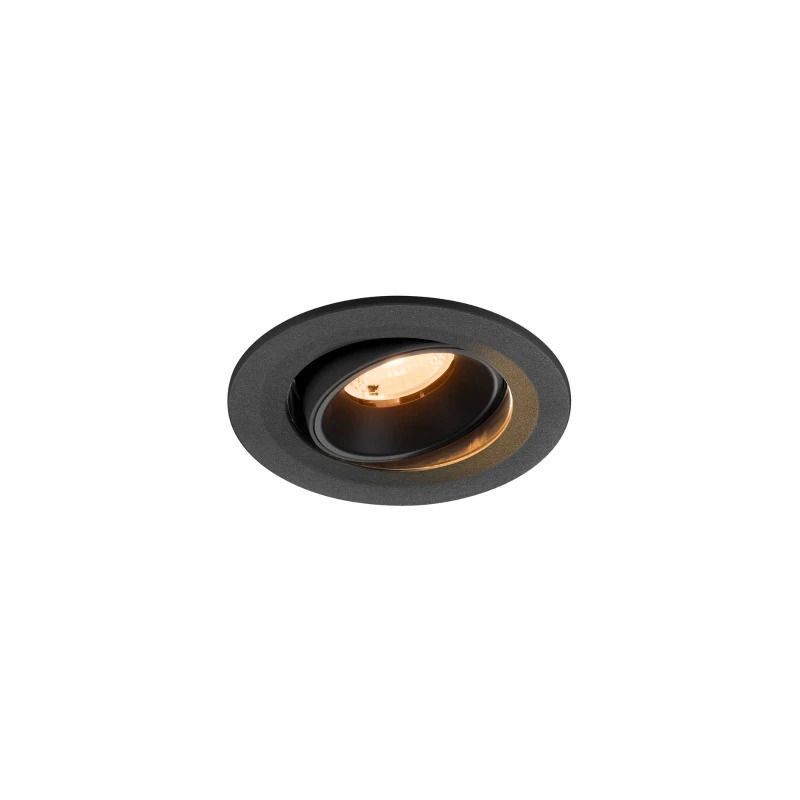 SLV LED Inbouwarmatuur Ø90mm | 6.7W 2700K 1000lm 927 IP20 | DALI | NUMINOS