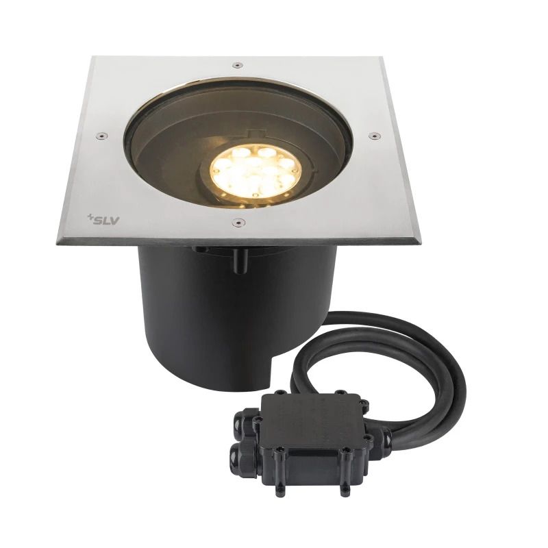SLV LED Grondspot | 27W 3000K 2600lm 830 DALI Dimbaar IP65 | DASAR