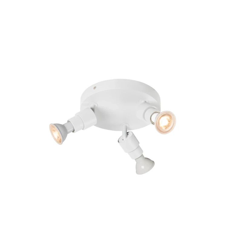 SLV LED Plafond- Wandlamp | 3X GU10 Max 6W | IP20 Dimbaar | PURI 2.0