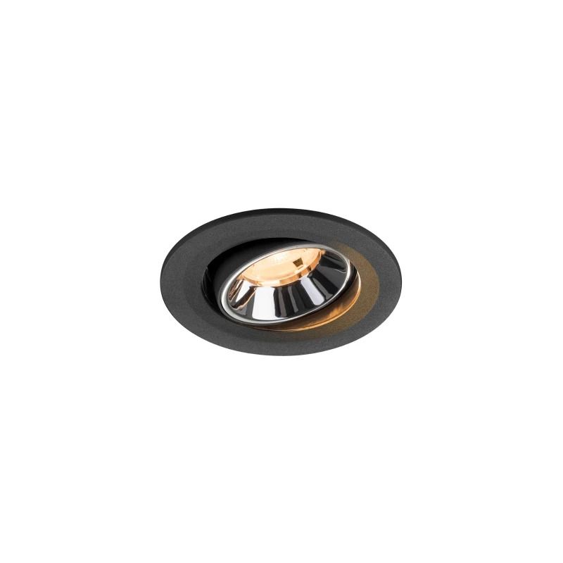 SLV LED Inbouwarmatuur Ø90mm | 6.7W 2700K 1000lm 927 IP20 | DALI | NUMINOS
