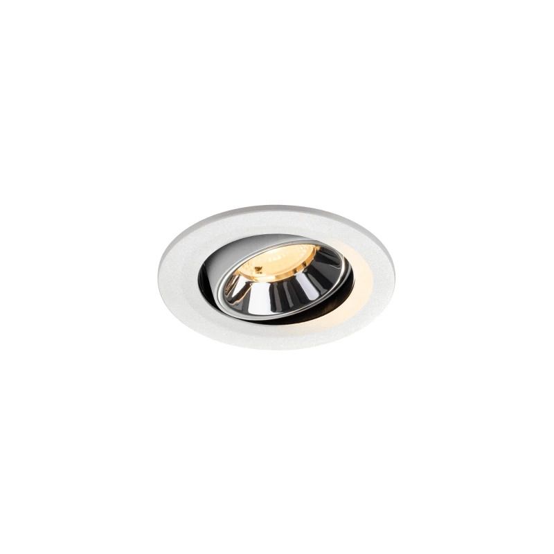 SLV LED Inbouwarmatuur Ø90mm | 6.7W 3000K 1050lm 930 IP20 | DALI | NUMINOS