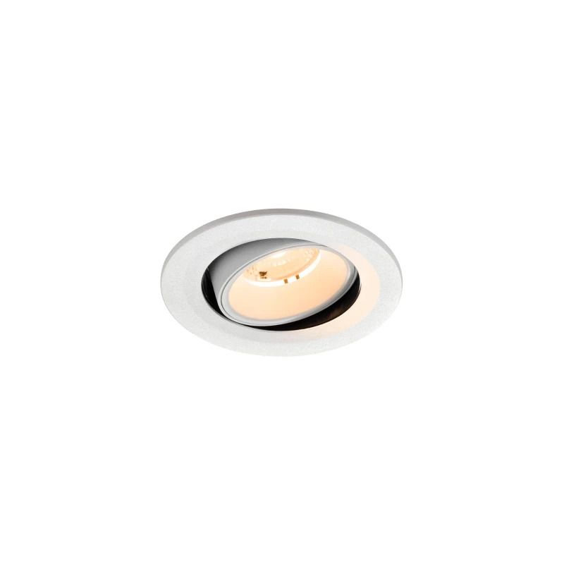 SLV LED Inbouwarmatuur Ø90mm | 6.7W 2700K 1000lm 927 IP20 | DALI | NUMINOS