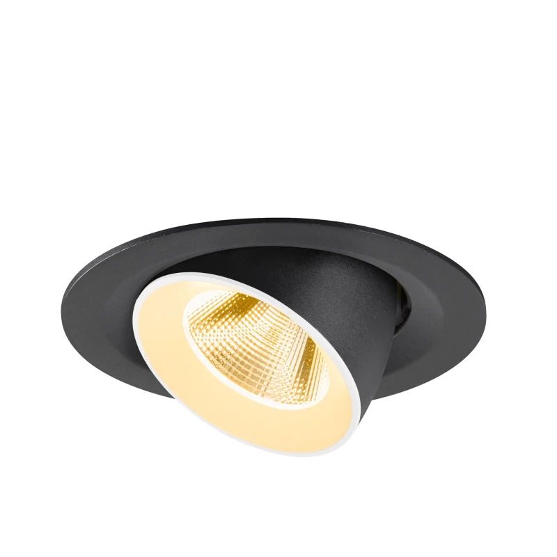 SLV LED Inbouwarmatuur Ø120mm | 12W 3000K 1800lm 930 IP20 | DALI | NUMINOS