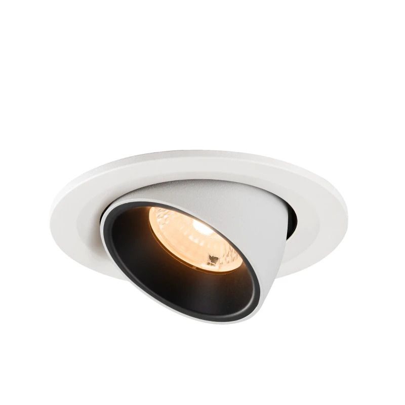 SLV LED Inbouwarmatuur Ø90mm | 6.7W 2700K 1000lm 927 IP20 | DALI | NUMINOS