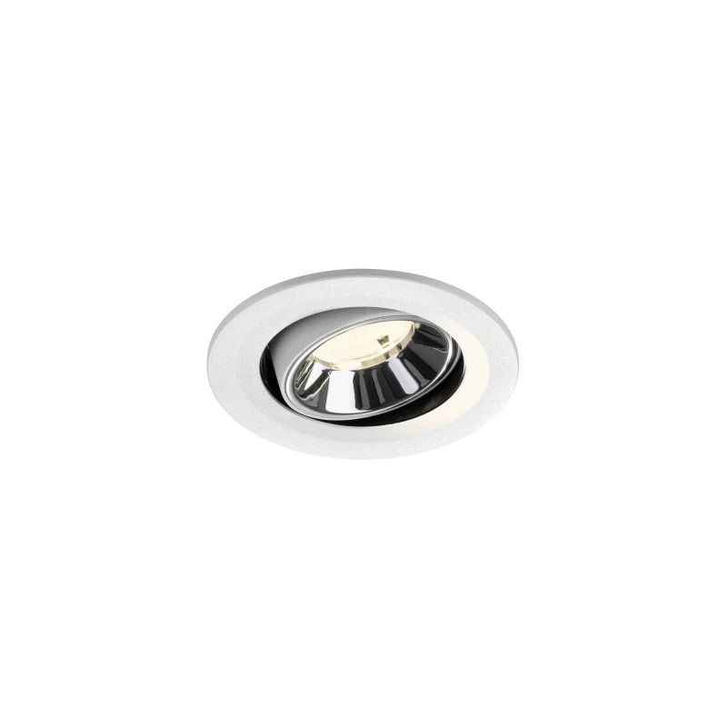 SLV LED Inbouwarmatuur Ø90mm | 6.7W 4000K 1050lm 940 IP20 | DALI | NUMINOS