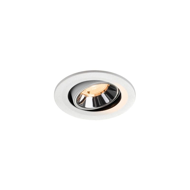SLV LED Inbouwarmatuur Ø90mm | 6.7W 2700K 1000lm 927 IP20 | DALI | NUMINOS