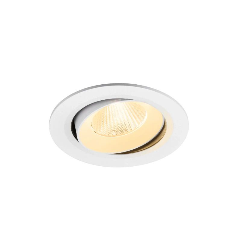 SLV LED Inbouwarmatuur Ø145mm | 17W 3000K 2500lm 930 IP20 | DALI | NUMINOS