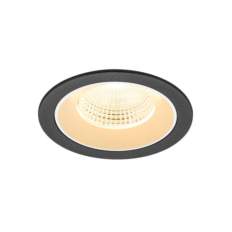 SLV LED Inbouwarmatuur Ø120mm | 17W 3000K 2500lm 930 IP20 | DALI | NUMINOS
