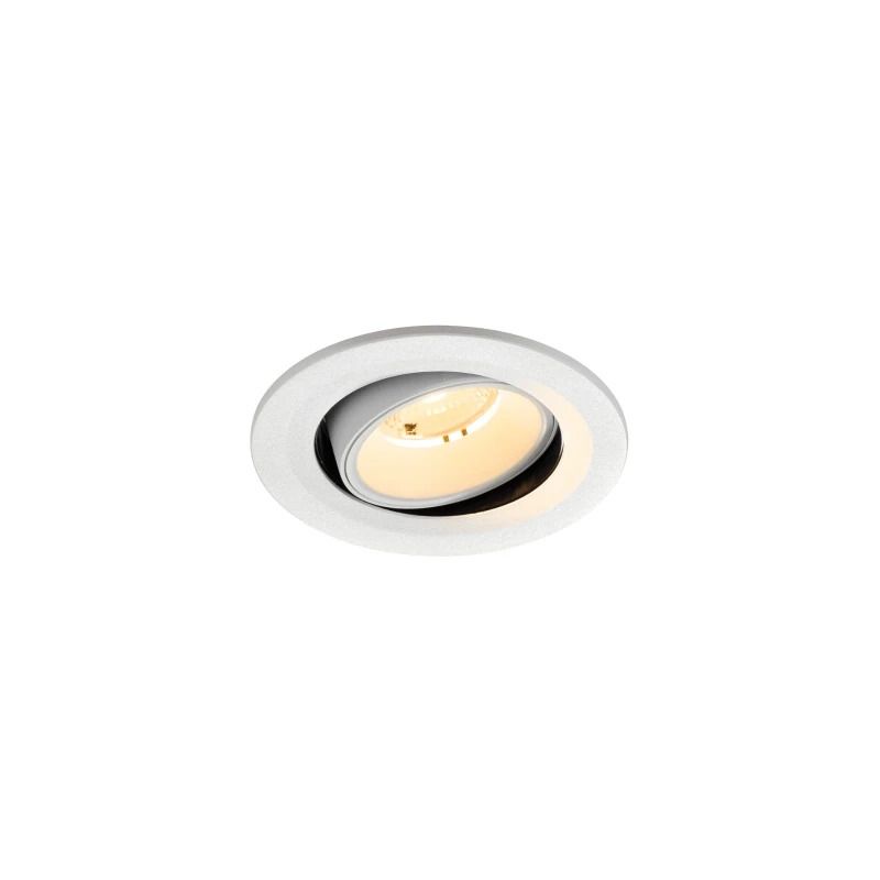SLV LED Inbouwarmatuur Ø90mm | 6.7W 3000K 1050lm 930 IP20 | DALI | NUMINOS