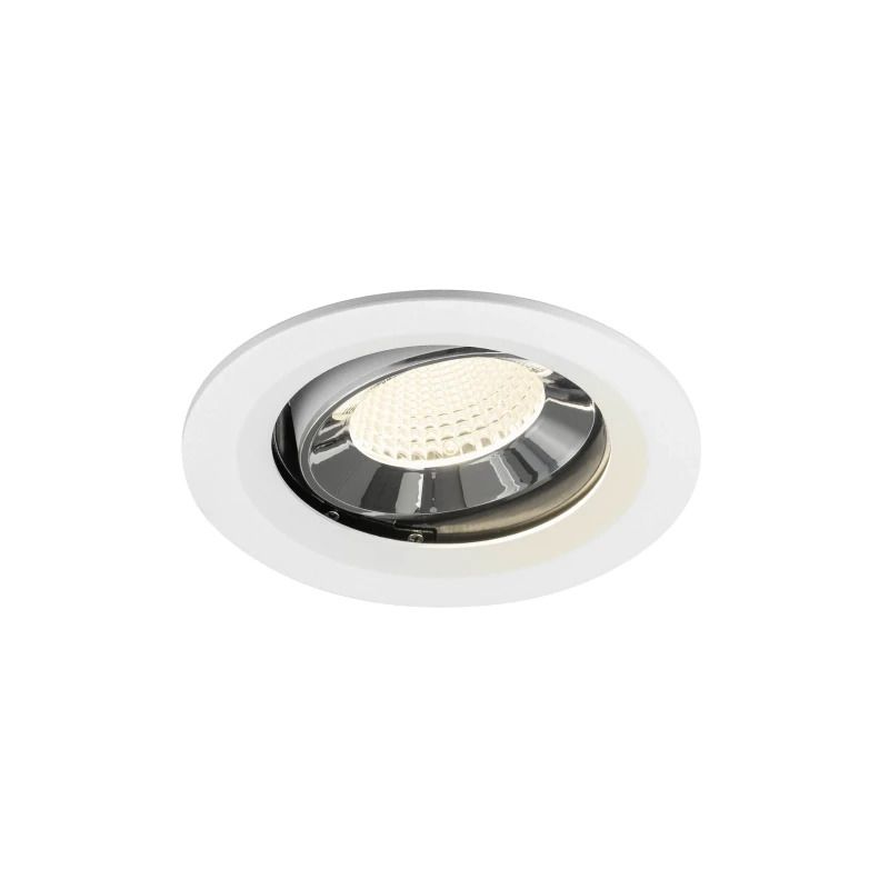 SLV LED Inbouwarmatuur Ø120mm | 12W 4000K 1900lm 940 IP20 | DALI | NUMINOS