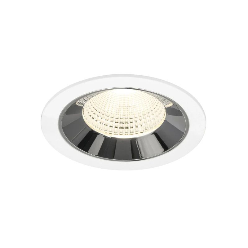 SLV LED Inbouwarmatuur Ø120mm | 17W 4000K 2700lm 940 IP20 | DALI | NUMINOS
