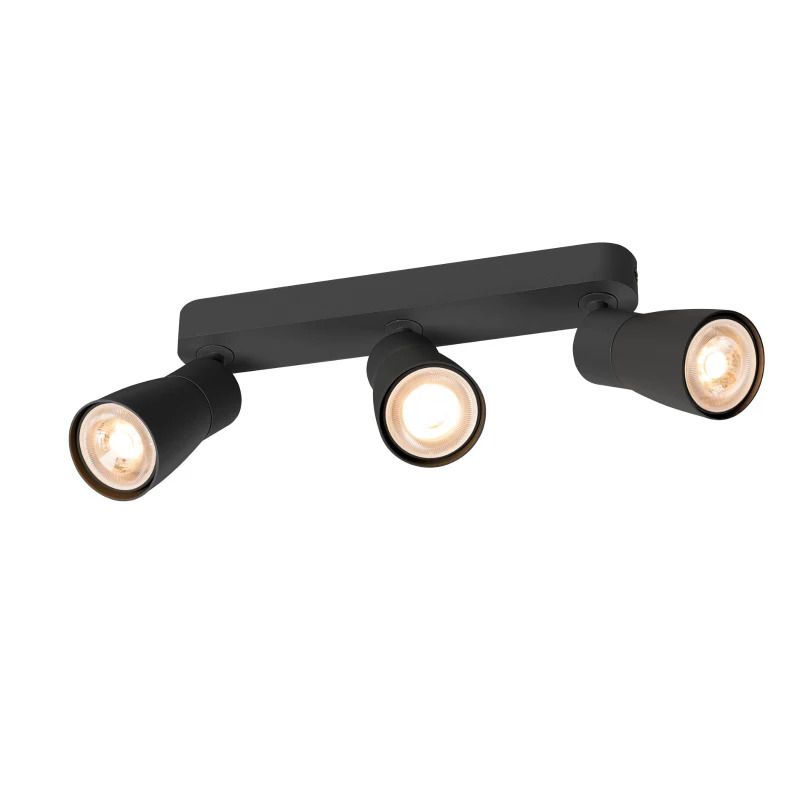 SLV LED Plafond- Wandlamp | 3X GU10 Max 6W  | IP20 Dimbaar | PURI 2.0