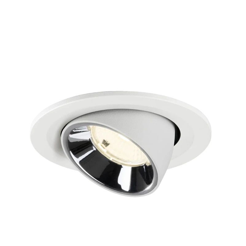 SLV LED Inbouwarmatuur Ø90mm | 6.7W 4000K 1050lm 940 IP20 | DALI | NUMINOS