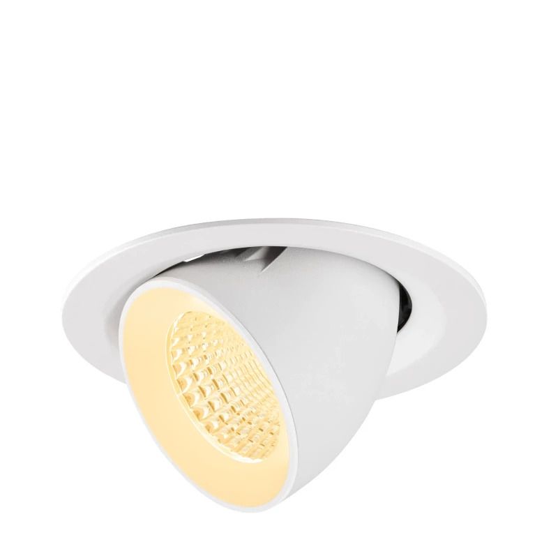 SLV LED Inbouwarmatuur Ø120mm | 12W 3000K 1800lm 930 IP20 | DALI | NUMINOS