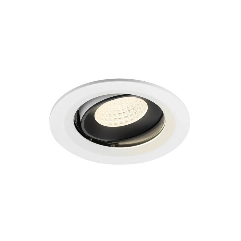 SLV LED Inbouwarmatuur Ø120mm | 12W 4000K 1900lm 940 IP20 | DALI | NUMINOS