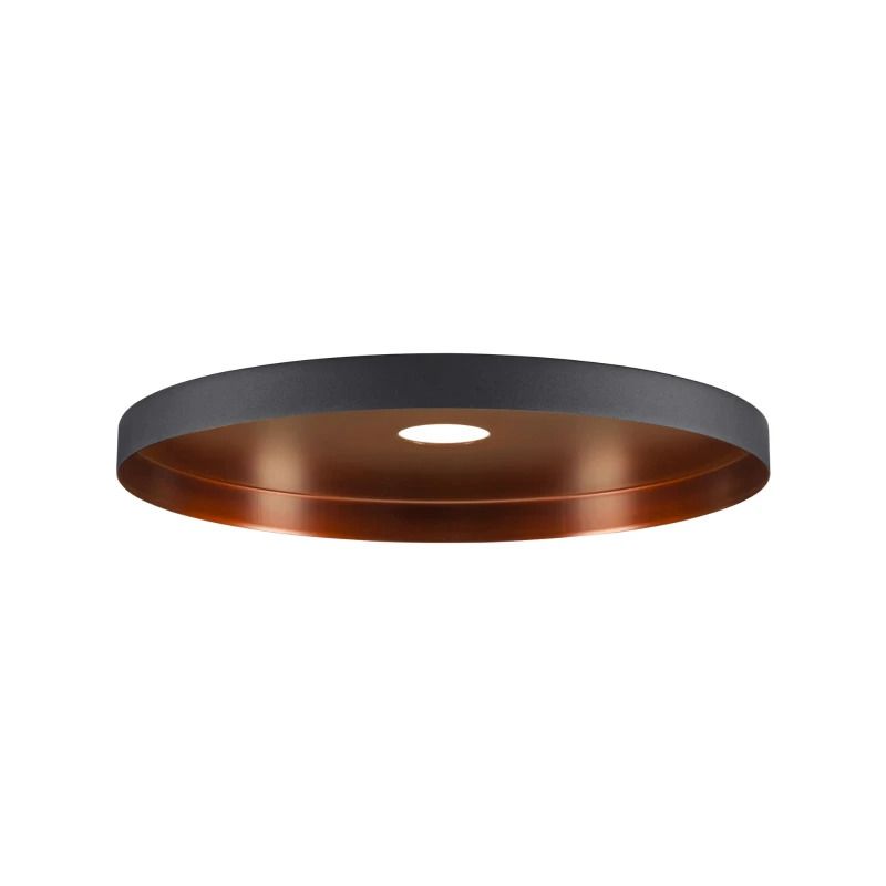 SLV Lampenkap | LALU® PLATE 33 | lampenkap | E27 Base | Mix&Match | h: 1 |5 cm | zwart / bro