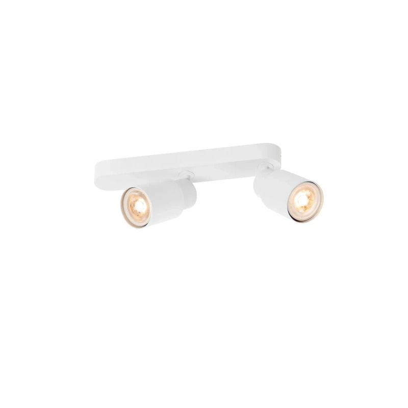 SLV LED Plafond- Wandlamp | 2X GU10 Max 6W | IP20 Dimbaar | PURI 2.0