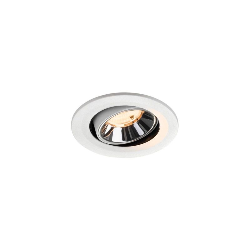 SLV LED Inbouwarmatuur Ø90mm | 6.7W 2700K 1000lm 927 IP20 | DALI | NUMINOS