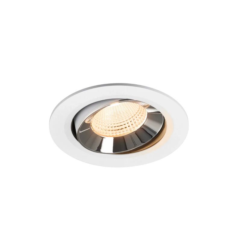 SLV LED Inbouwarmatuur Ø145mm | 17W 2700K 2400lm 927 IP20 | DALI | NUMINOS