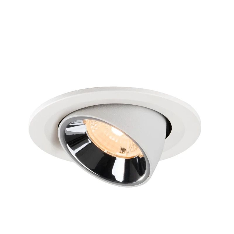 SLV LED Inbouwarmatuur Ø90mm | 6.7W 2700K 1000lm 927 IP20 | DALI | NUMINOS