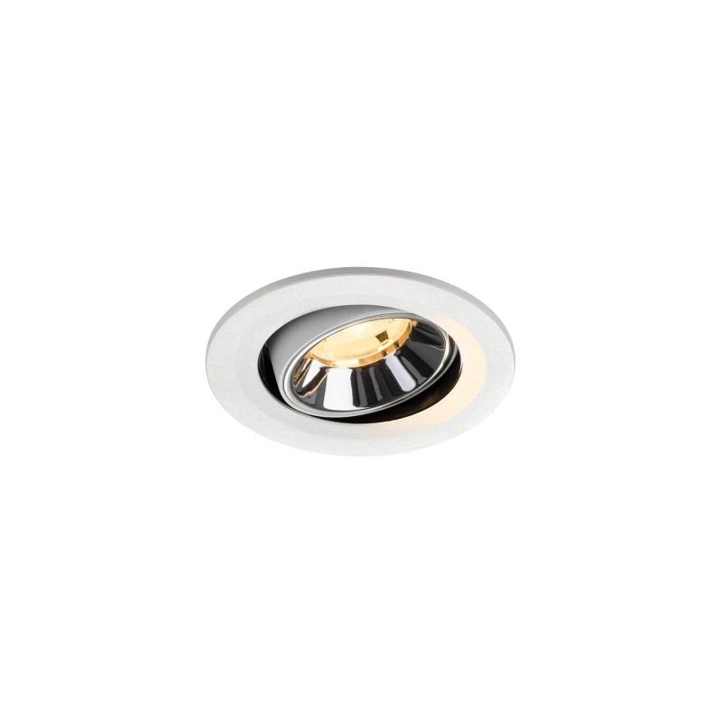 SLV LED Inbouwarmatuur Ø90mm | 6.7W 3000K 1050lm 930 IP20 | DALI | NUMINOS