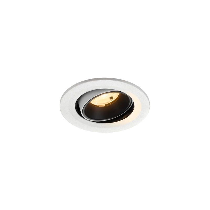 SLV LED Inbouwarmatuur Ø90mm | 6.7W 3000K 1050lm 930 IP20 | DALI | NUMINOS