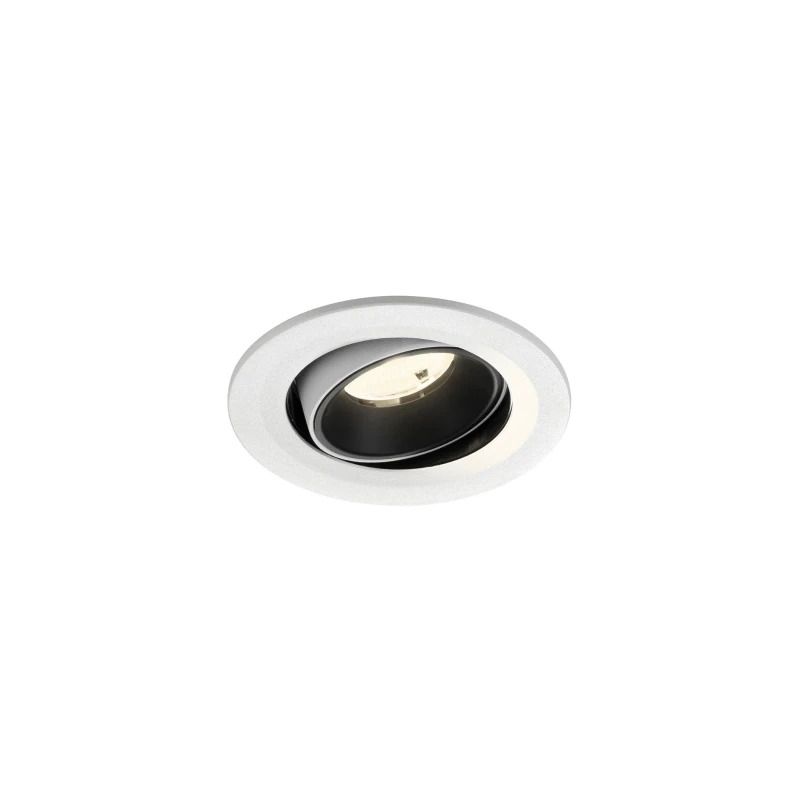 SLV LED Inbouwarmatuur Ø90mm | 6.7W 4000K 1050lm 940 IP20 | DALI | NUMINOS