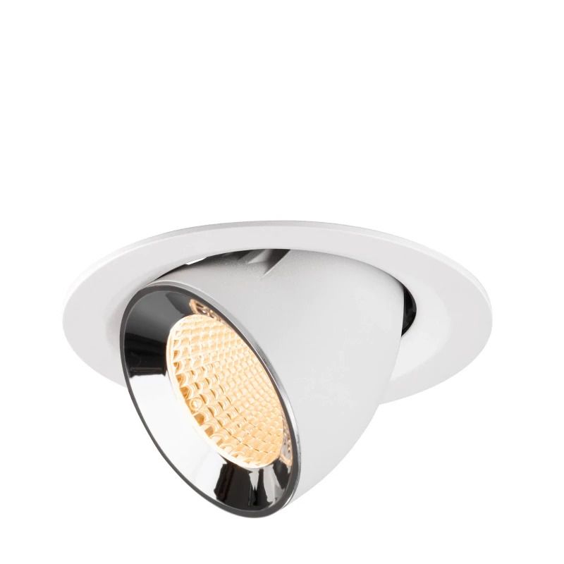 SLV LED Inbouwarmatuur Ø120mm | 12W 2700K 1700lm 927 IP20 | DALI | NUMINOS