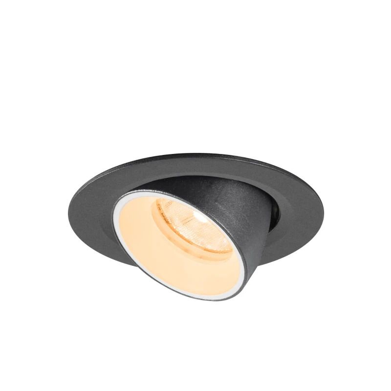 SLV LED Inbouwarmatuur Ø68mm | 6.9W 2700K 900lm 927 IP20 | DALI | NUMINOS