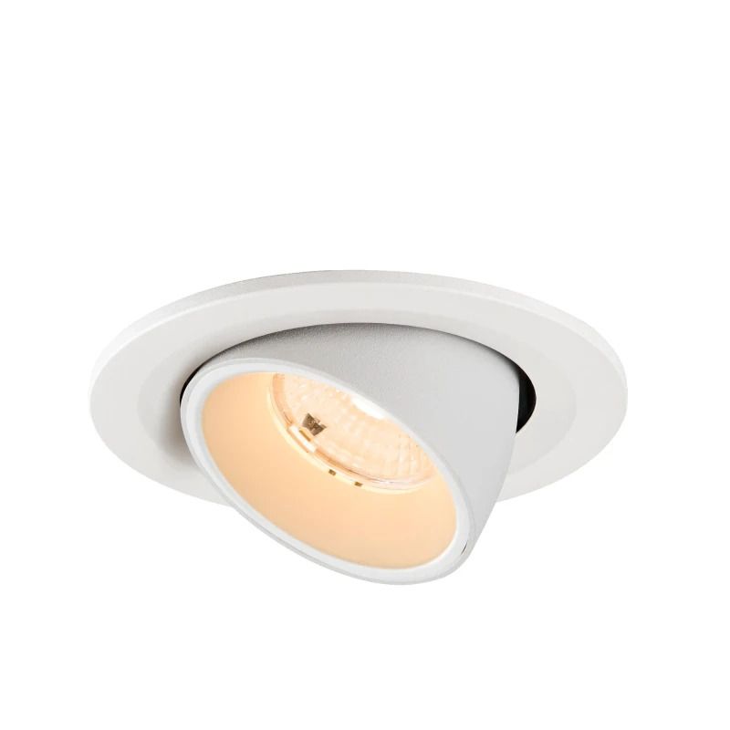 SLV LED Inbouwarmatuur Ø90mm | 6.7W 2700K 1000lm 927 IP20 | DALI | NUMINOS