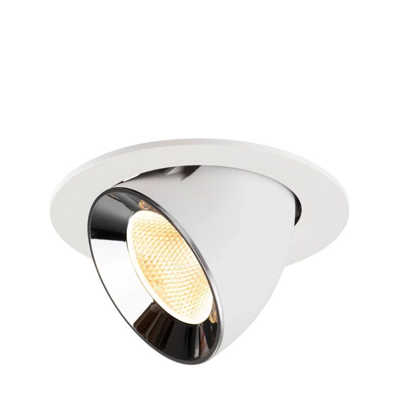 SLV LED Inbouwarmatuur Ø145mm | 17W 3000K 2500lm 930 IP20 | DALI | NUMINOS