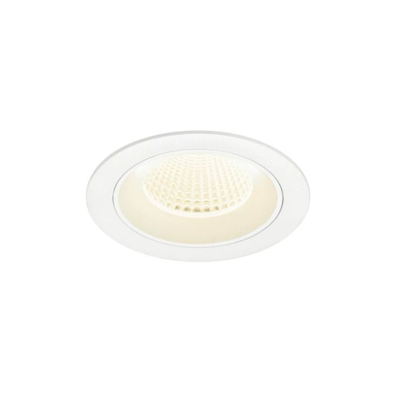 SLV LED Inbouwarmatuur Ø90mm | 12W 4000K 1900lm 940 IP20 | DALI | NUMINOS