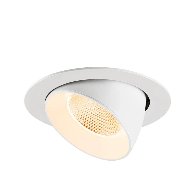 SLV LED Inbouwarmatuur Ø175mm | 24W 2700K 3500lm 927 IP20 | DALI | NUMINOS