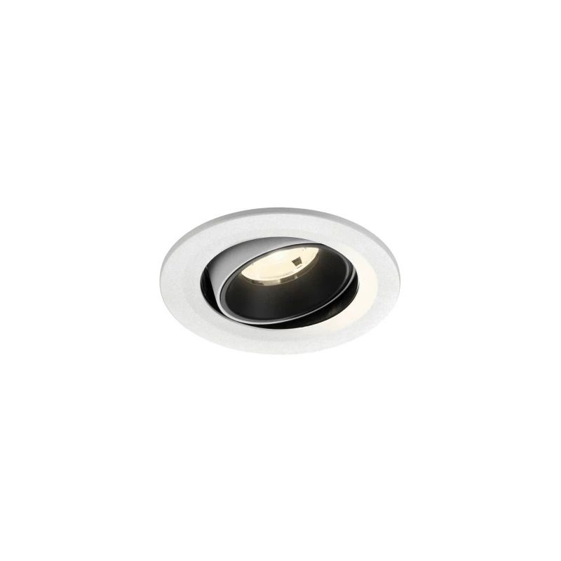 SLV LED Inbouwarmatuur Ø90mm | 6.7W 4000K 1050lm 940 IP20 | DALI | NUMINOS