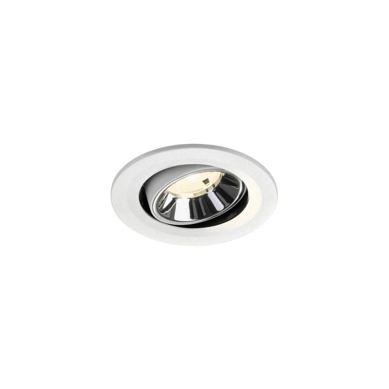 SLV LED Inbouwarmatuur Ø90mm | 6.7W 4000K 1050lm 940 IP20 | DALI | NUMINOS