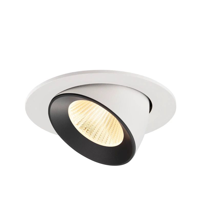 SLV LED Inbouwarmatuur Ø145mm | 17W 3000K 2500lm 930 IP20 | DALI | NUMINOS