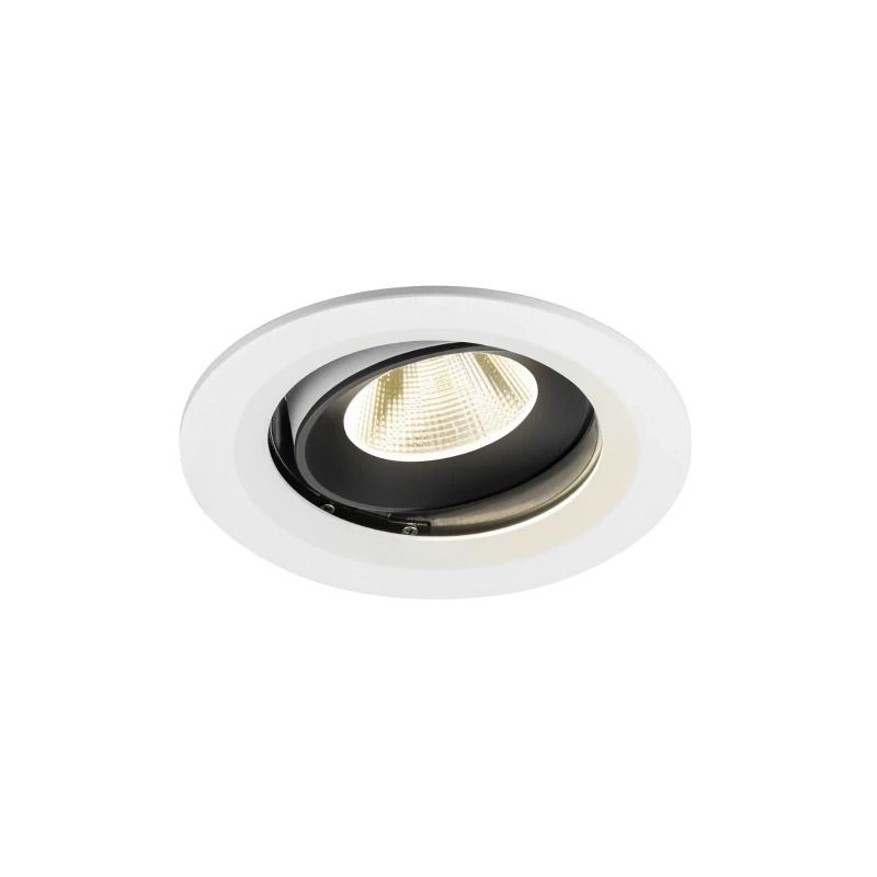 SLV LED Inbouwarmatuur Ø120mm | 12W 4000K 1900lm 940 IP20 | DALI | NUMINOS