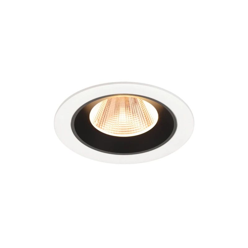 SLV LED Inbouwarmatuur Ø90mm | 12W 2700K 1700lm 927 IP20 | DALI | NUMINOS