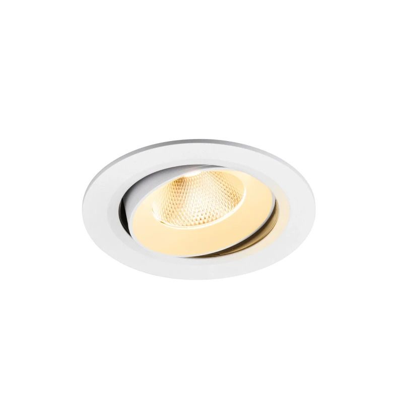 SLV LED Inbouwarmatuur Ø145mm | 17W 3000K 2500lm 930 IP20 | DALI | NUMINOS