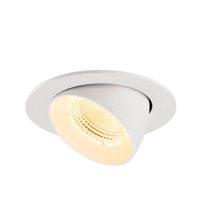 SLV LED Inbouwarmatuur Ø145mm | 17W 3000K 2500lm 930 IP20 | DALI | NUMINOS
