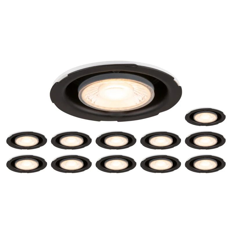 SLV LED Inbouwarmatuur Ø68mm | 7W 2700K/6500K 670lm IP20 | Dimbaar | UNIVERSAL DOWNLIGHT