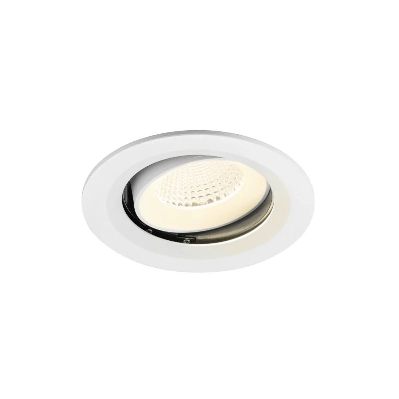 SLV LED Inbouwarmatuur Ø120mm | 12W 4000K 1900lm 940 IP20 | DALI | NUMINOS