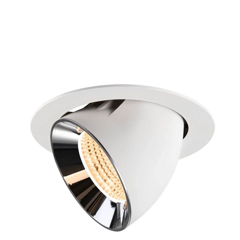 SLV LED Inbouwarmatuur Ø175mm | 24W 2700K 3500lm 927 IP20 | DALI | NUMINOS