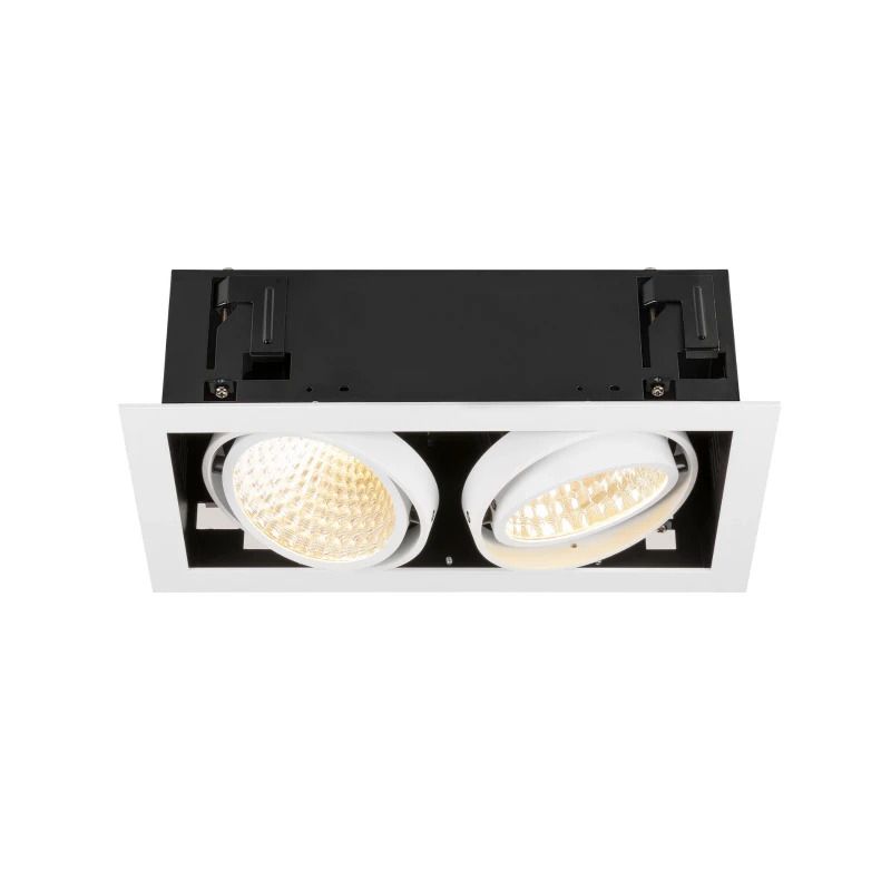 SLV LED Inbouwarmatuur Ømm | 54W 3000K 3150lm 930 IP20 | DALI | KADUX